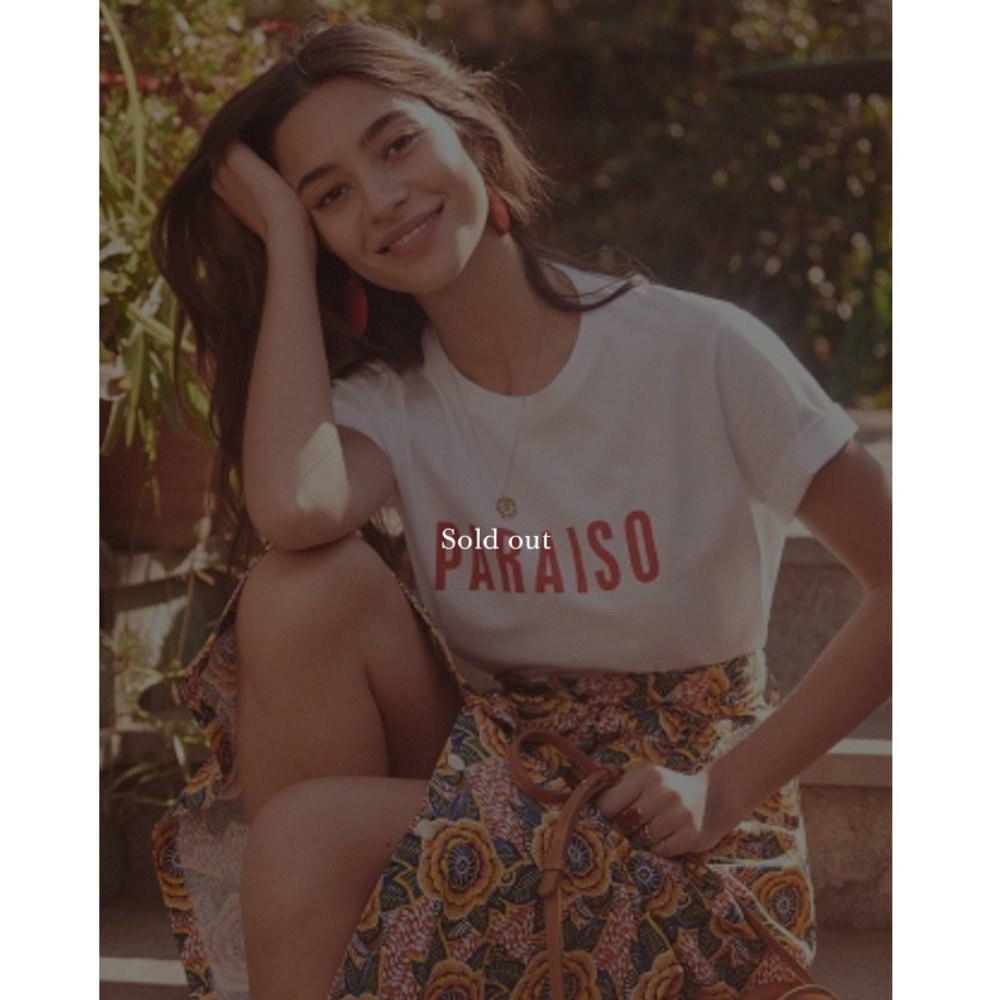 🆕 Sézane Paraiso T-shirt - Picture 5 of 5